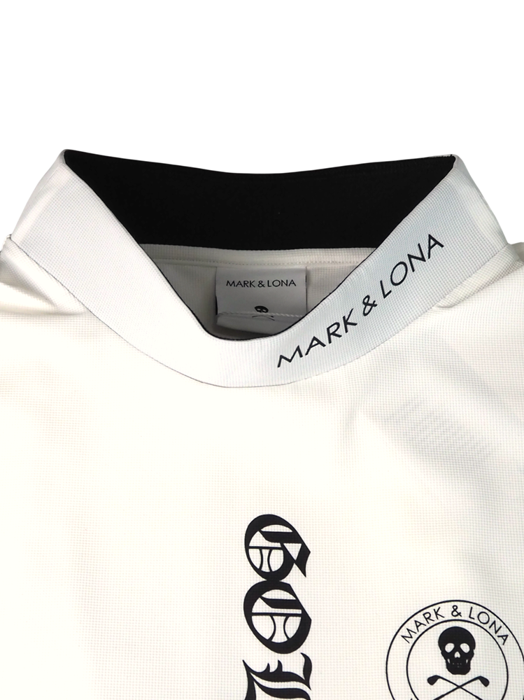 Croce Waffle Mock Neck Tee | Tシャツ | ホワイト | メンズ | ゴルフウェア