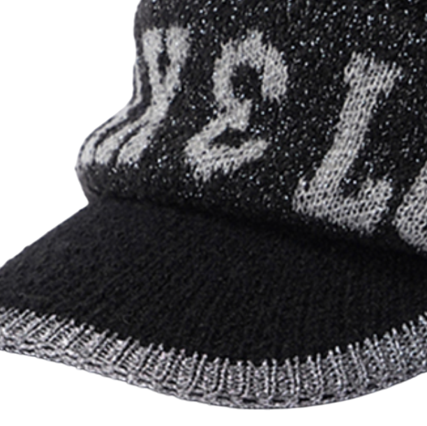 Scope Pom Visor Beanie | ニットキャップ | ブラック | レディース | ゴルフ