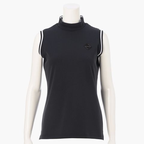 NECK LOGO NS HIGHNECK | ハイネックシャツ | ブラック | レディース | ゴルフウェア
