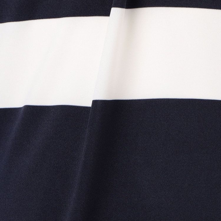 MEN’S PANEL STRIPE HIGHNECK （リラックスフィット） | ハイネックシャツ | ネイビー | メンズ | ゴルフウェア