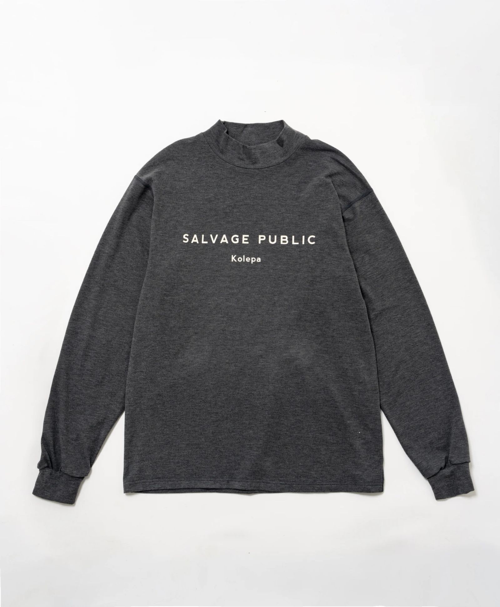 ホヌモックネック L/S（Kolepa Stamp） | Tシャツ | チャコール | メンズ | ゴルフウェア