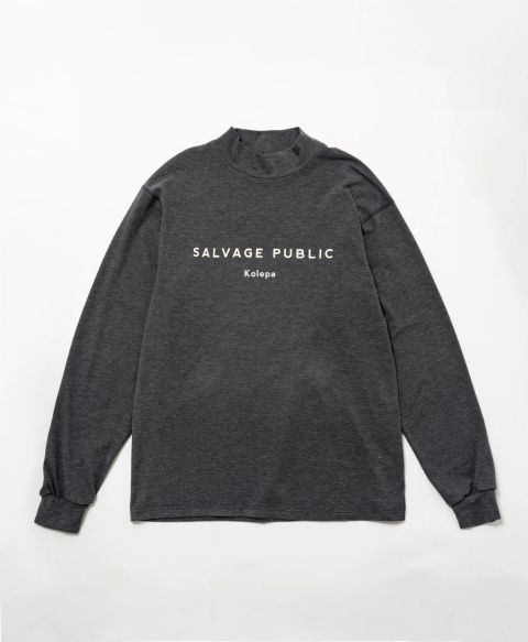 ホヌモックネック L/S（Kolepa Stamp） | Tシャツ | チャコール | メンズ | ゴルフウェア