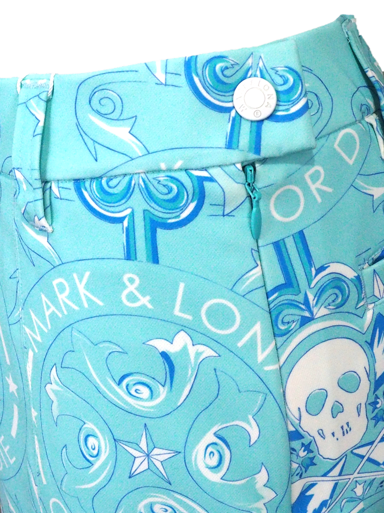 MARK&LONA　スカート　36 MARK&LONA マークアンドロナ インナー付 ストレッチスカート