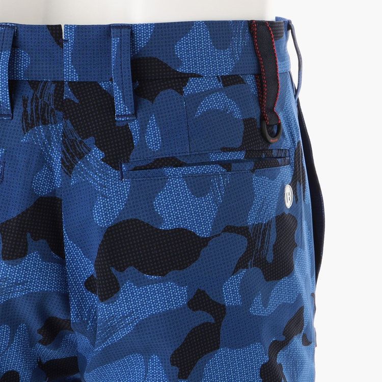 MENS CAMOUFLAGE RELAXED SHORT PANTS | ショートパンツ | ネイビー | メンズ | ゴルフウェア