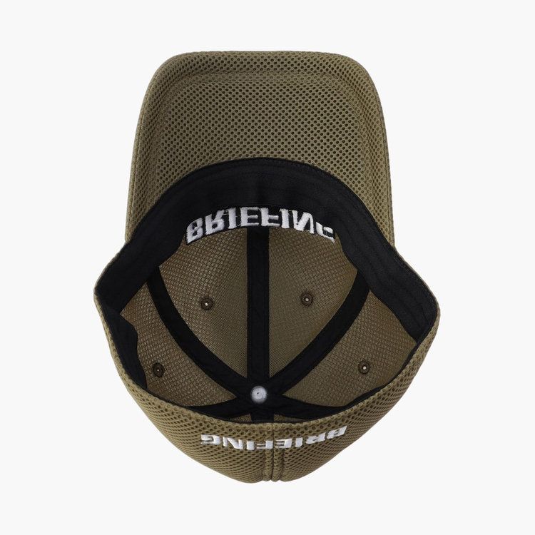 ラスト1点　新品　BRIEFING FULL MESH CAP FLEX FIT BRIEFING｜メンズフルメッシュキャップ (フレックスフィット