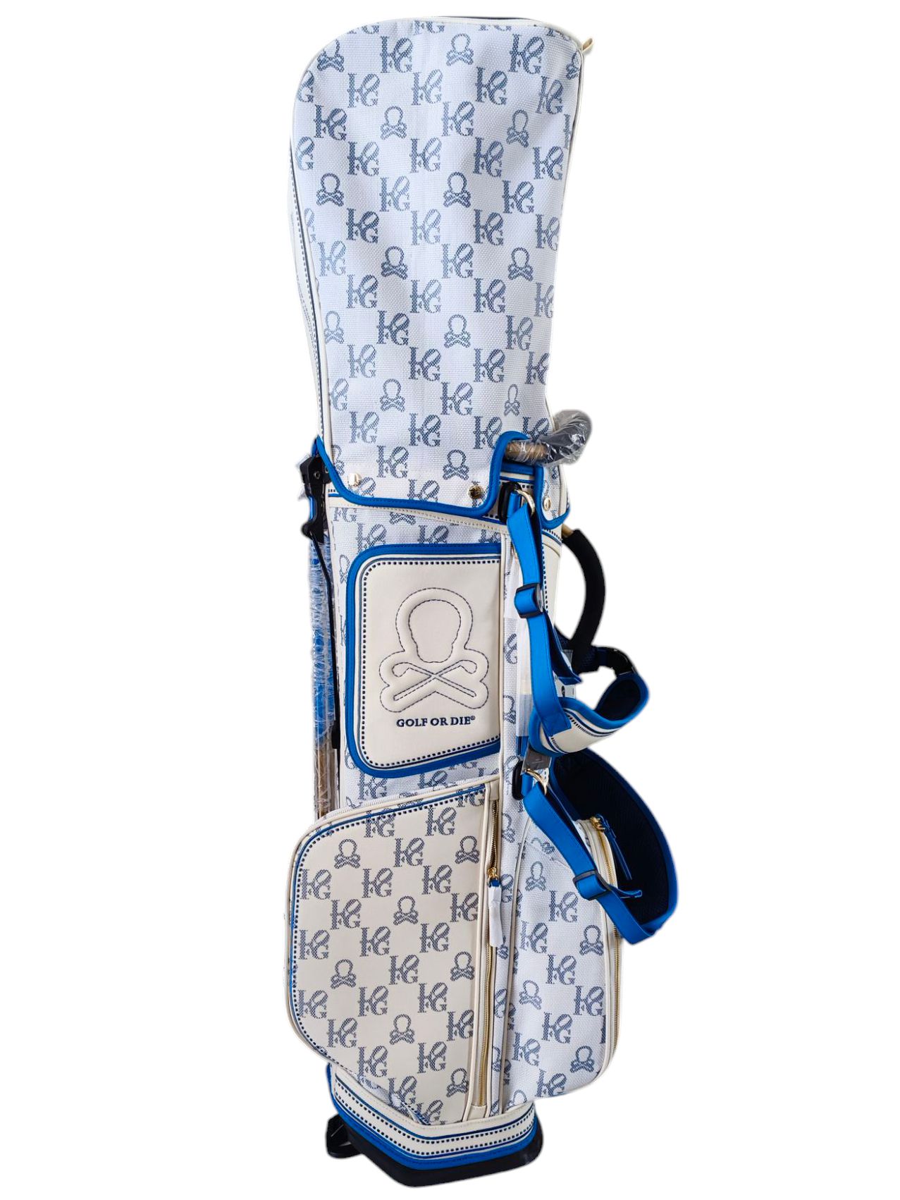 Ever Monogram Mesh Stand Caddy | キャディバッグ | ブルー | ユニセックス | ゴルフ