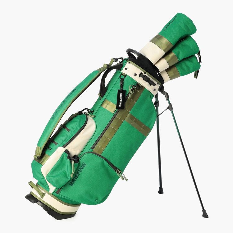 CR-8 #02 | キャディバッグ | グリーン×アイボリー | ユニセックス | ゴルフ