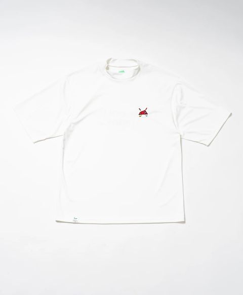 パルルモックネックS/S（LOCAL GOLFERS UNION） | モックネックシャツ | ホワイト | メンズ | ゴルフウェア