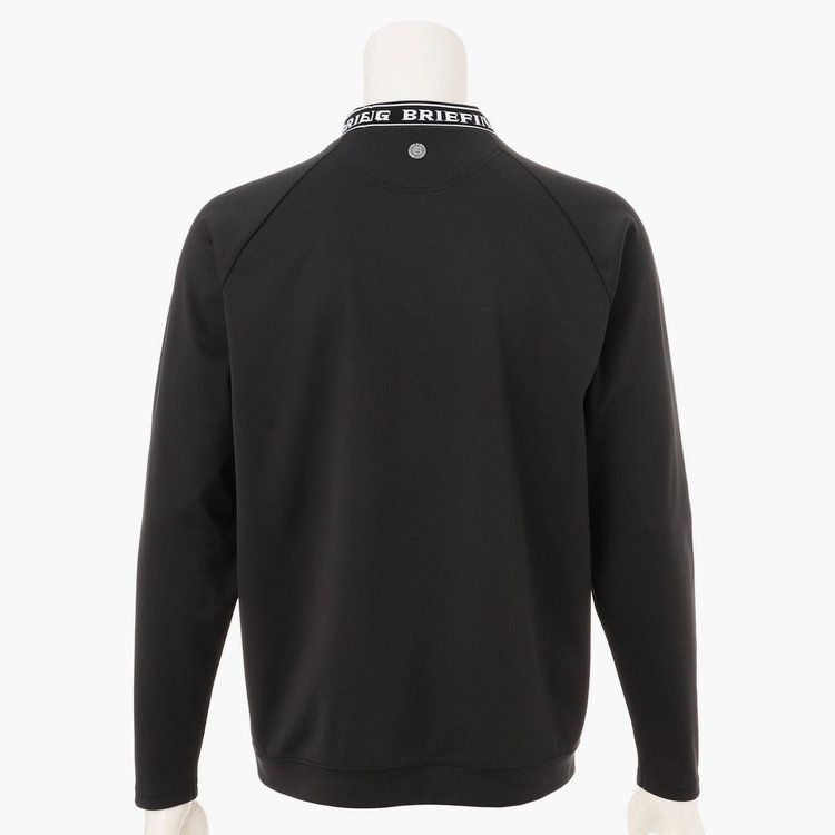 MEN’S NECK LOGO LS HIGHNECK（リラックスフィット） | Tシャツ | ブラック | メンズ | ゴルフウェア
