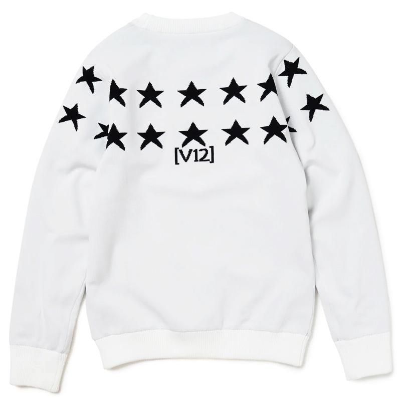 HALF STAR KNIT | ハーフ スター ニット | レディース ゴルフウェア | WHTE ホワイト