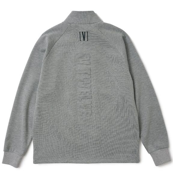LX TEC JKT | スウェット | ジップアップ | グレー | メンズ | ゴルフウェア