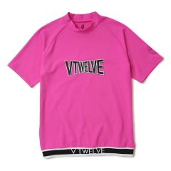 CINEMA RIB MOCK | Tシャツ | ピンク | メンズ | ゴルフウェア