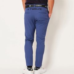 BACK LOGO PANTS | バック ロゴ パンツ | ストレッチ ロング | ブルー | メンズ | ゴルフウェア