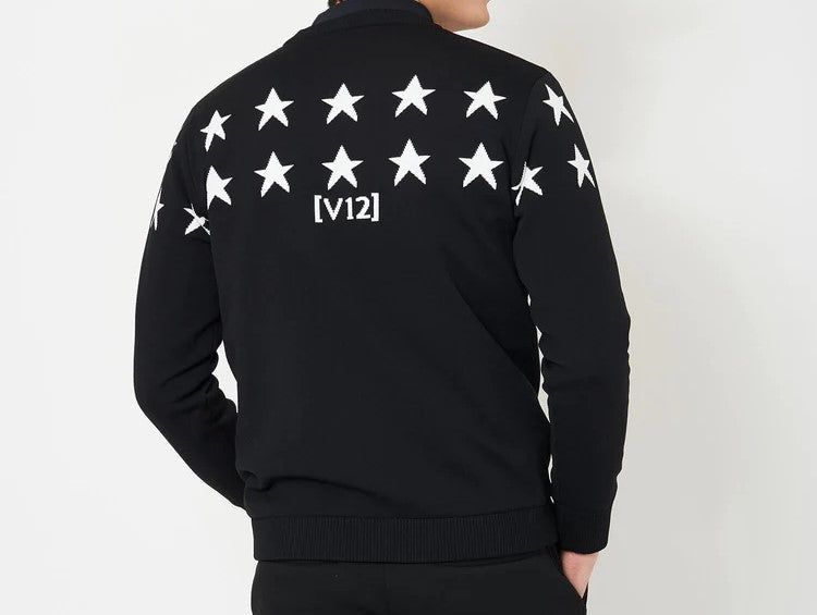 HALF STAR KNIT | セーター | ブラック | メンズ | ゴルフウェア