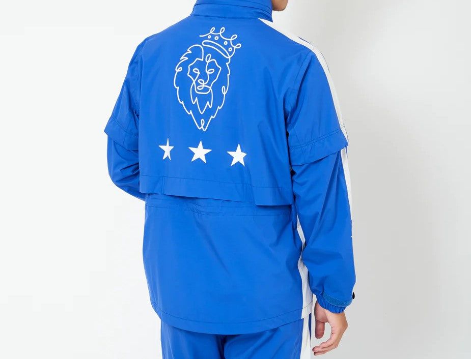 LINE RAIN JKT | レインウェア | レインブルゾン | ブルー | メンズ | ゴルフウェア