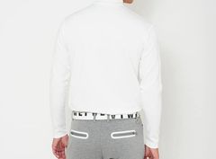 LX L/S MOCK | 長袖モックネック | ホワイト | メンズ | ゴルフウェア
