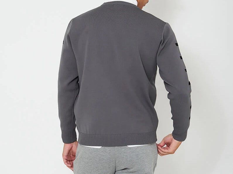 LX 3D KNIT | ニット | クルーネック | セーター | グレー | ゴルフウェア