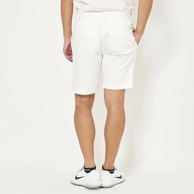 【ポイント10倍】BOX LOGO SHORTS | ショートパンツ | ホワイト | メンズ | ゴルフウェア