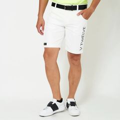 【ポイント10倍】V LOGO SHORTS | ショートパンツ | ホワイト | メンズ | ゴルフウェア