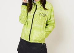 REVERSIBLE BANDANA JKT | リバーシブルブルゾン | ジップアップブルゾン | ブラック | イエロー | レディース | ゴルフウェア