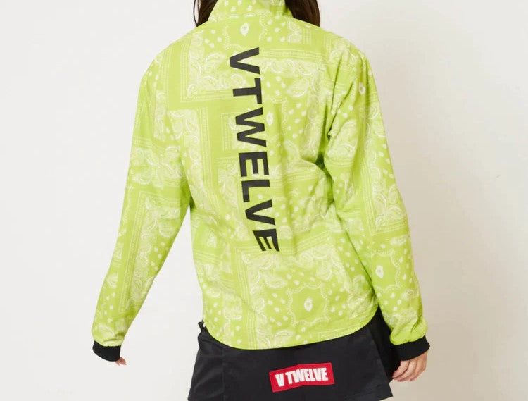 REVERSIBLE BANDANA JKT | リバーシブルブルゾン | ジップアップブルゾン | ブラック | イエロー | レディース | ゴルフウェア