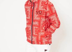 REVERSIBLE BANDANA JKT | リバーシブルブルゾン | ジップアップブルゾン | ネイビー | レッド | メンズ | ゴルフウェア