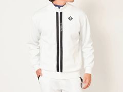 MAG TOP | ブルゾン | メンズジップアップジャージ | ホワイト | メンズ | ゴルフウェア