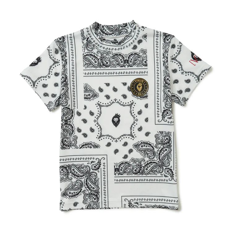 BAN MOCK | モックネック | Tシャツ | ホワイト | レディース | ゴルフウェア