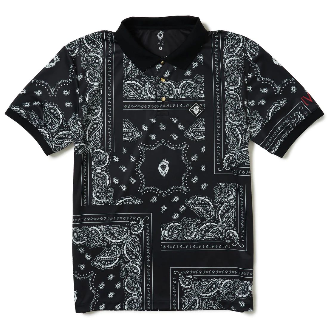 BAN POLO | ポロシャツ | ブラック | メンズ | ゴルフウェア