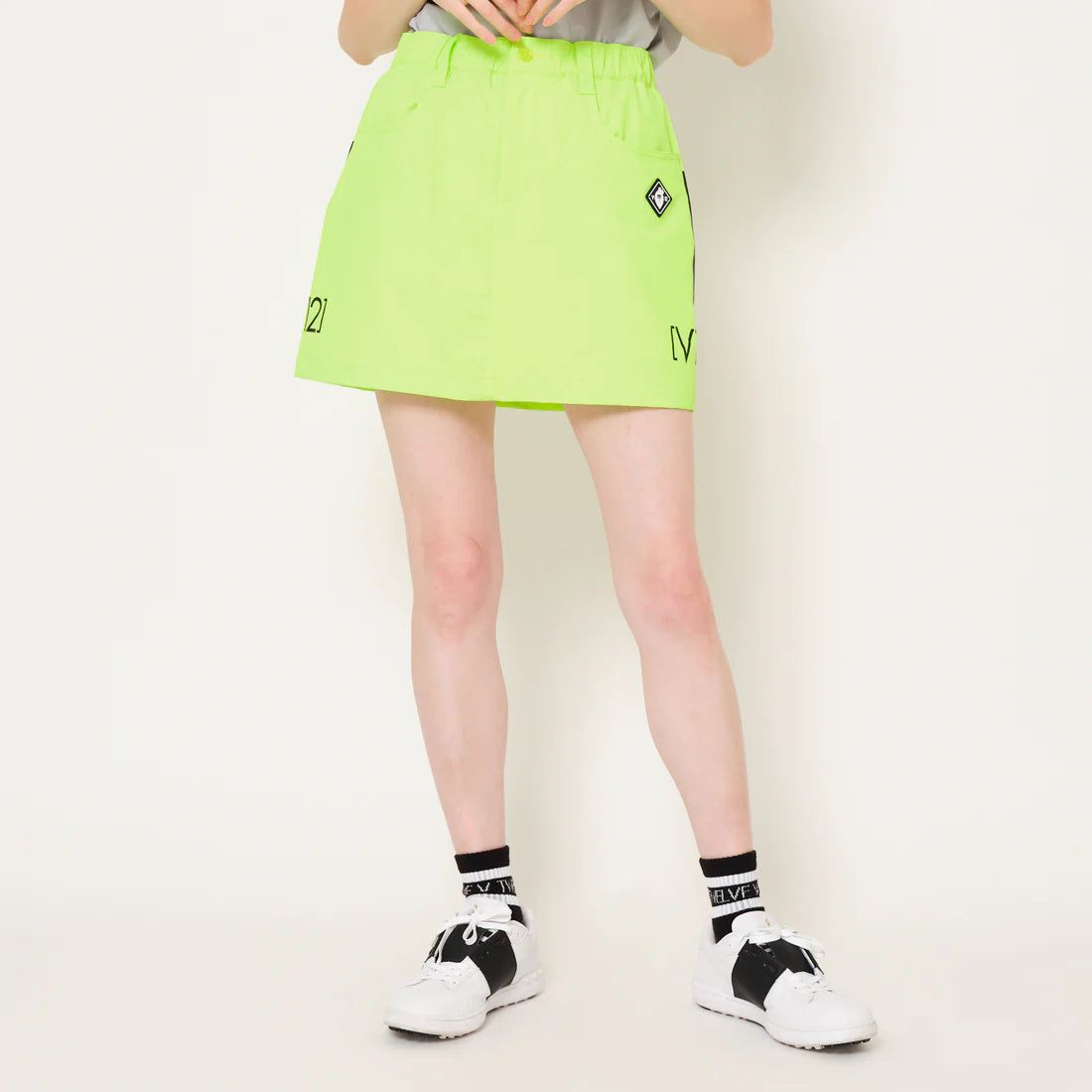 S LINE SKIRT | スカート | イエロー | レディース | ゴルフウェア