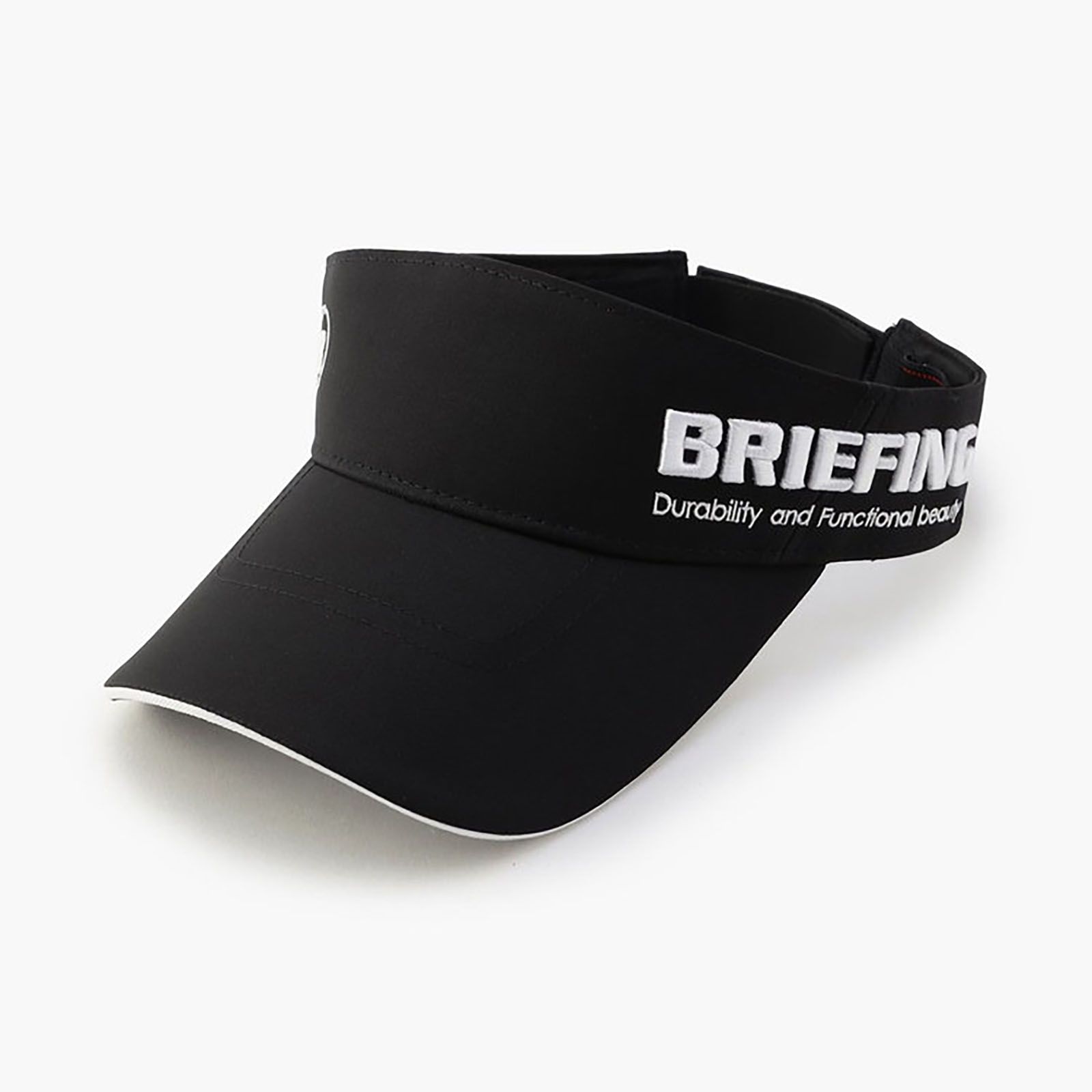 MENS ROUND LOGO VISOR | バイザー | ブラック | ユニセックス | ゴルフウェア