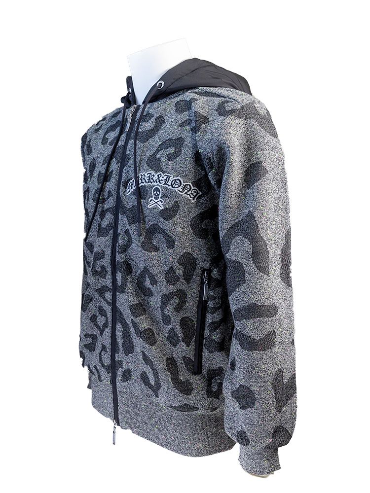 Pantera Prism Knit Zip Hoodie | パーカー | ブラック | メンズ | ゴルフウェア | 写真