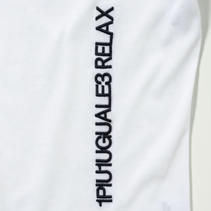 バーチカルエンブロイディー半袖Tシャツ | Tシャツ | ホワイト | メンズ