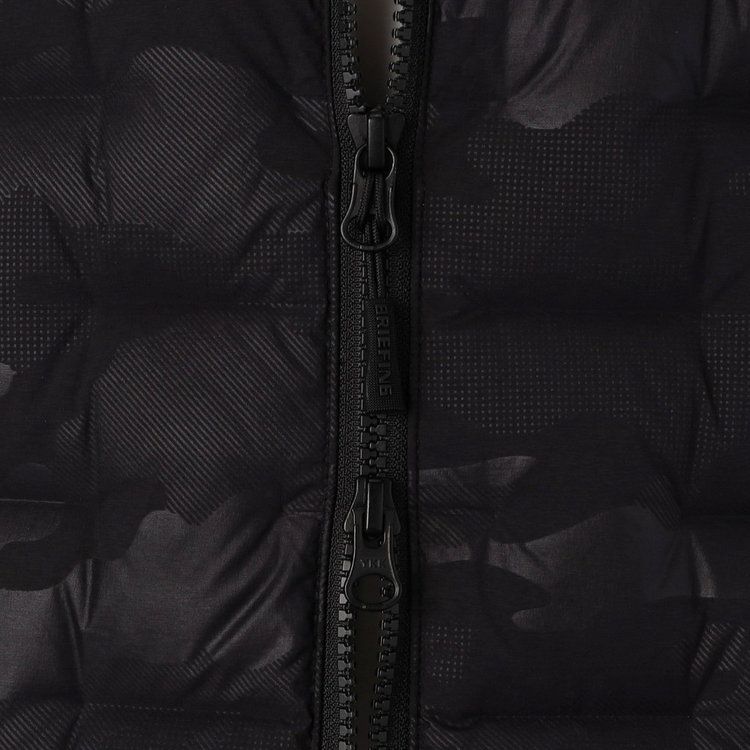 MEN'S WINDBLOCK MOLE YARN KNIT BLOUSON | ブルゾン | ブラック×カモ | メンズ | ゴルフウェア