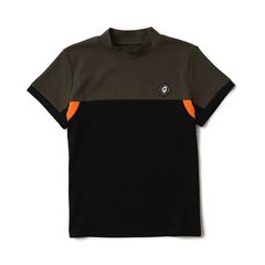 NEON P MOCK | モックネックシャツ | オリーブ | レディース | ゴルフウェア