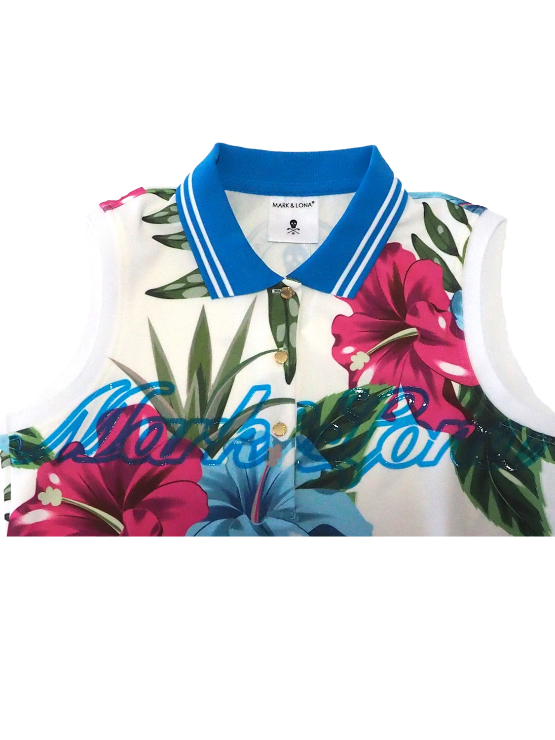 Vibrant Sleeveless Polo | ポロシャツ |ホワイト | レディース | ゴルフウェア