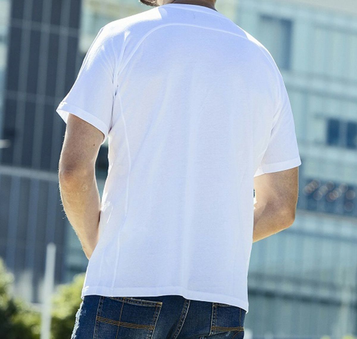 ラインストーンロゴ半袖Tシャツ | Tシャツ | ホワイト | メンズ