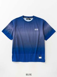 GRADATION LOGO TEE | Tシャツ | ブルー | メンズ | ゴルフウェア