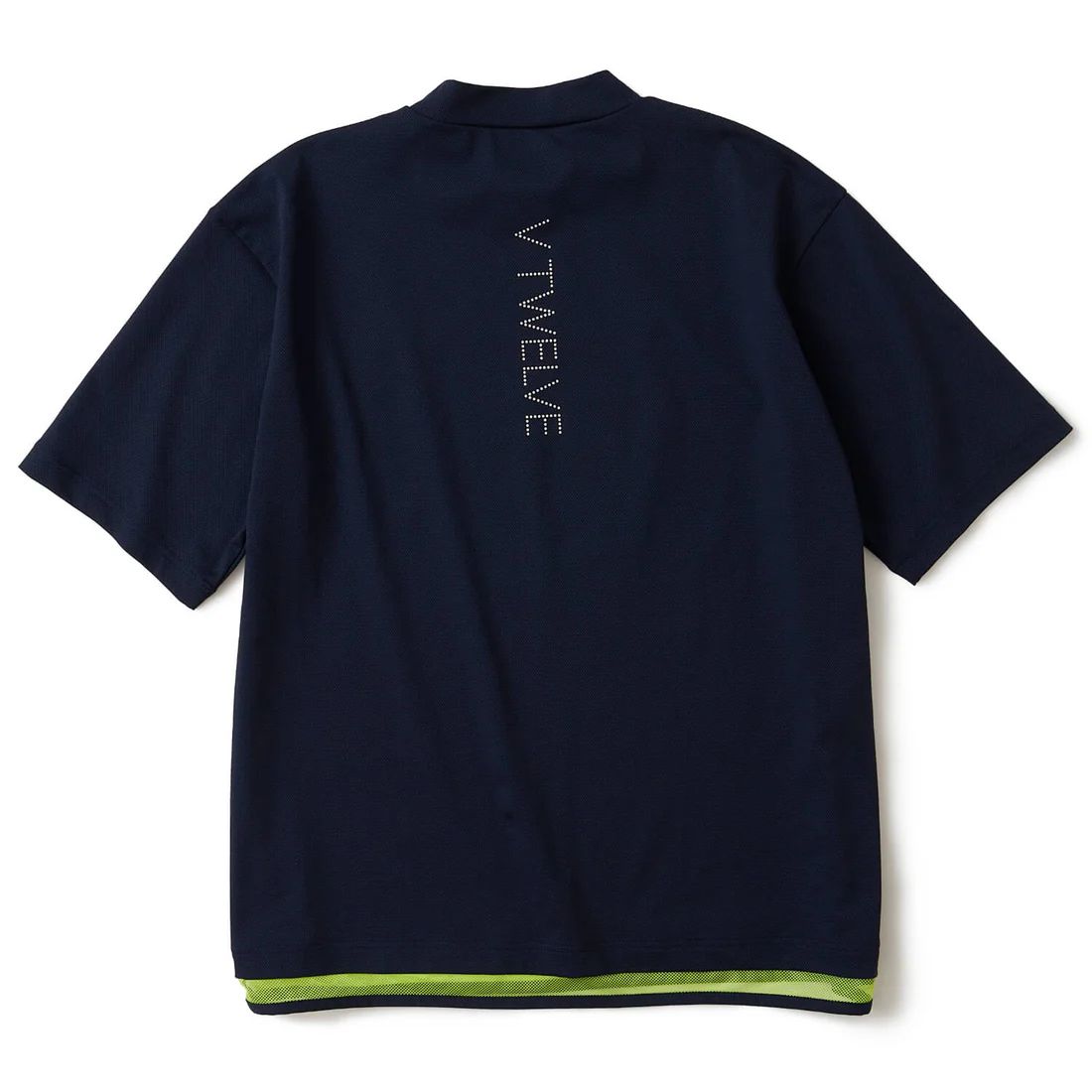 SNEAK MOCK | モックネックTシャツ | ネイビー | メンズ | ゴルフウェア