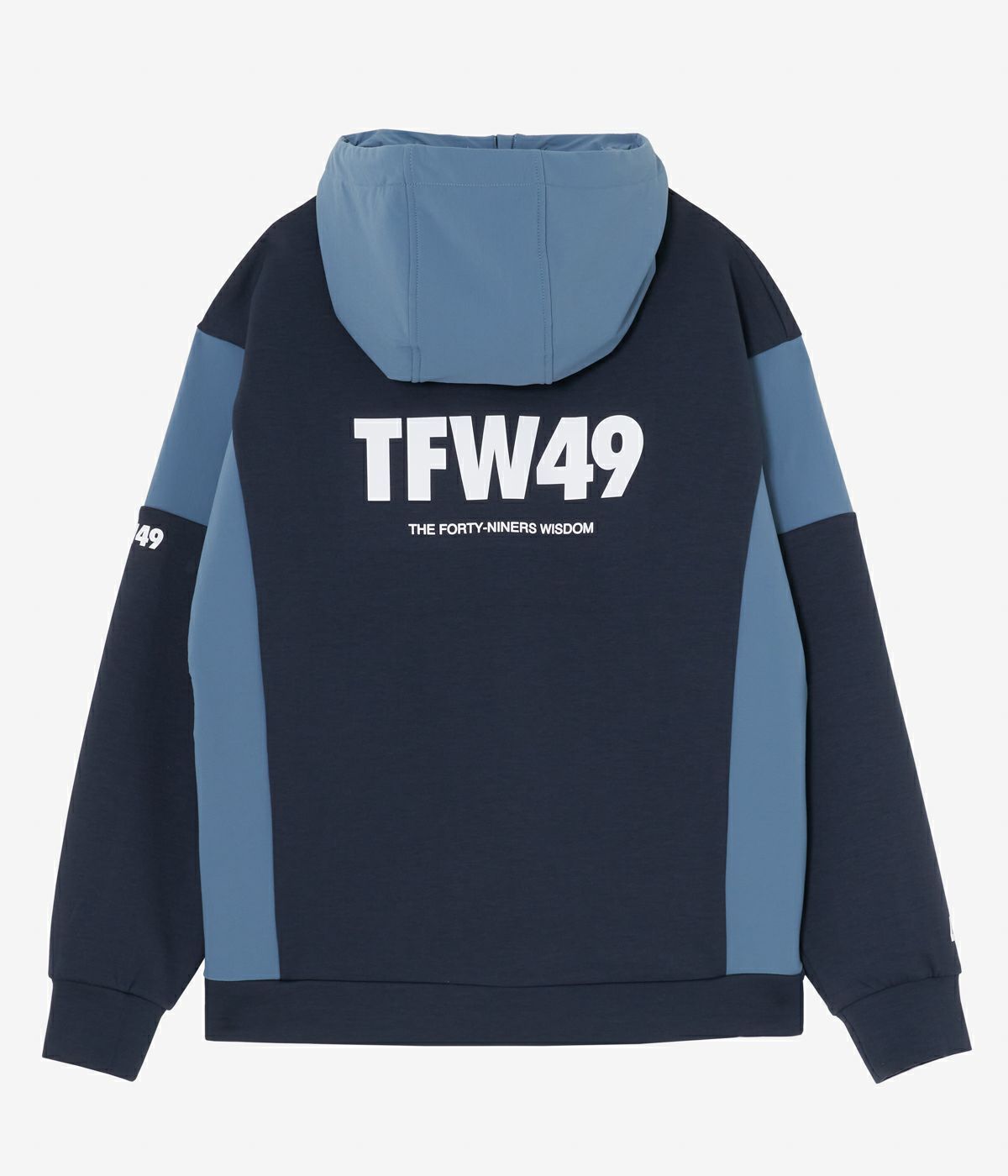 CARDBOARD MATERIAL HOODIE | パーカー | ネイビー×ブルーグレー | ユニセックス | ゴルフウェア