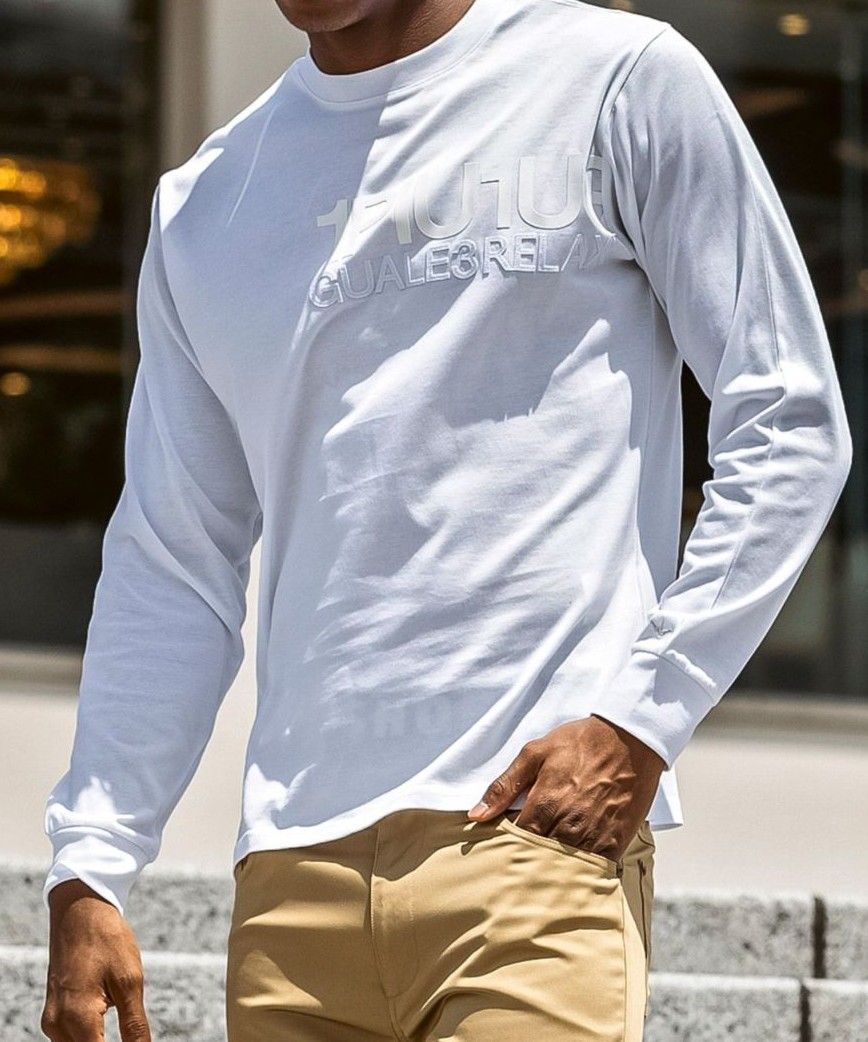 スタックロゴロングTシャツ | Tシャツ | ホワイト | メンズ