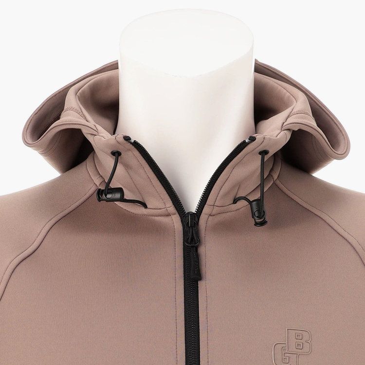 【新色】MEN’S STITCHED 3D LOGO PARKA | パーカー | モカ | メンズ | ゴルフウェア