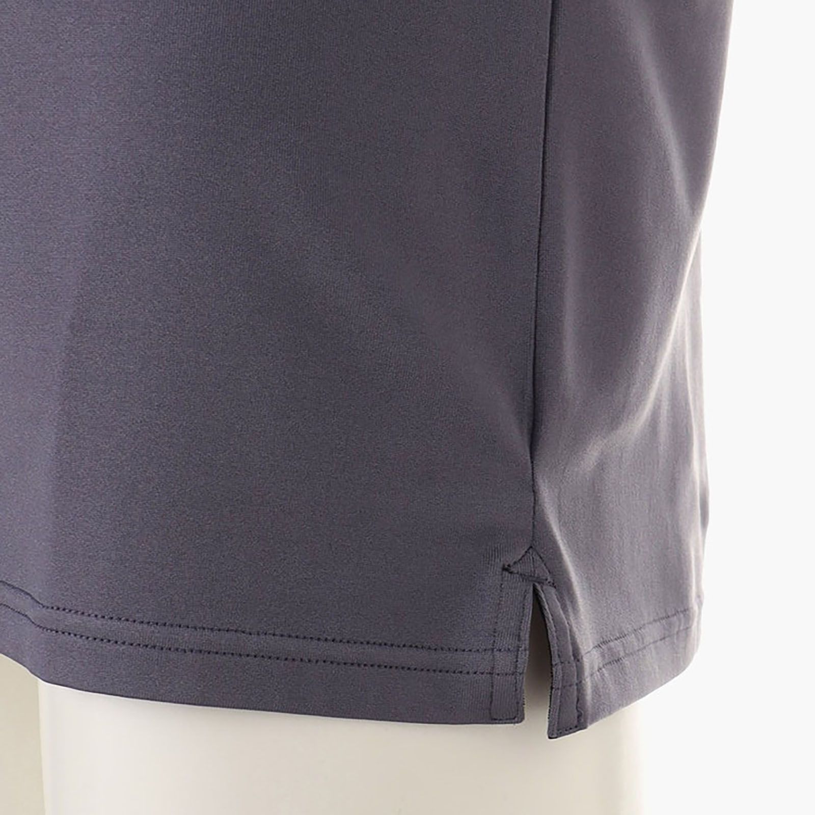 MENS PANEL STRIPE HIGH NECK | モックネック | ネイビー | メンズ | ゴルフウェア