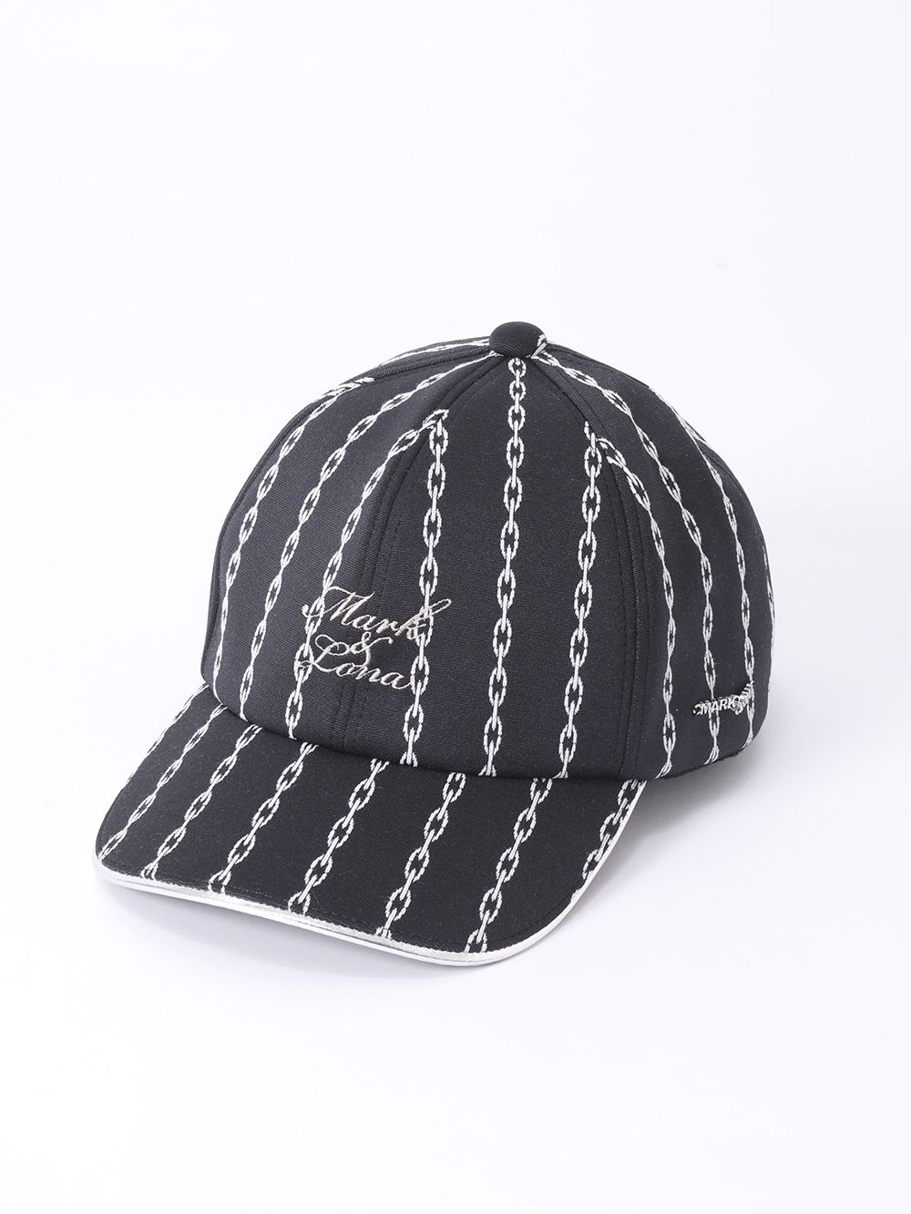 通販高品質【未使用級】MARK&LONA　キャップ ゴルフ スカル　迷彩　ネイビー 帽子