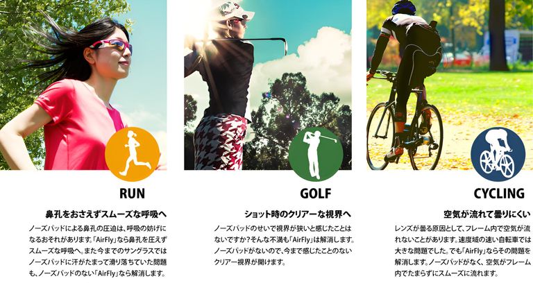 エアフライの活躍フィールド