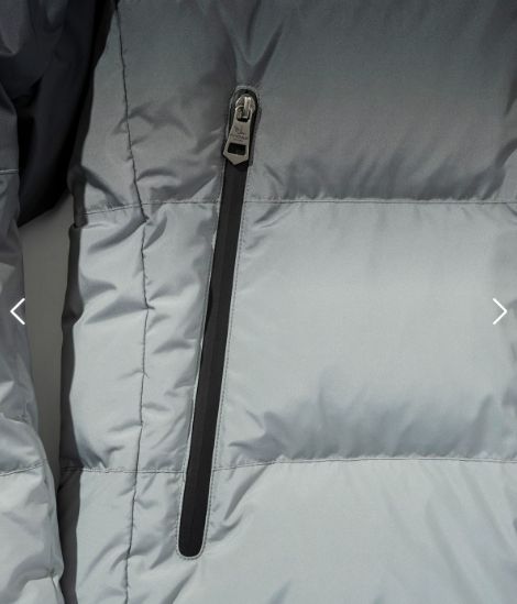 グラデーションダウンジャケット | ダウンジャケット | ブラック | メンズ