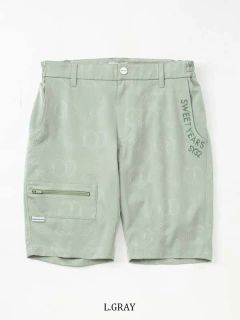 BACK EMBOSS SHORTS | ショートパンツ | L.グリーン | メンズ | ゴルフウェア