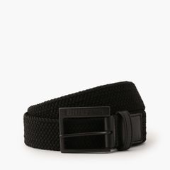 SQUARE BUCKLE MESH BELT | スクエアバックル メッシュベルト | メンズ ゴルフウェア | BLACK ブラック