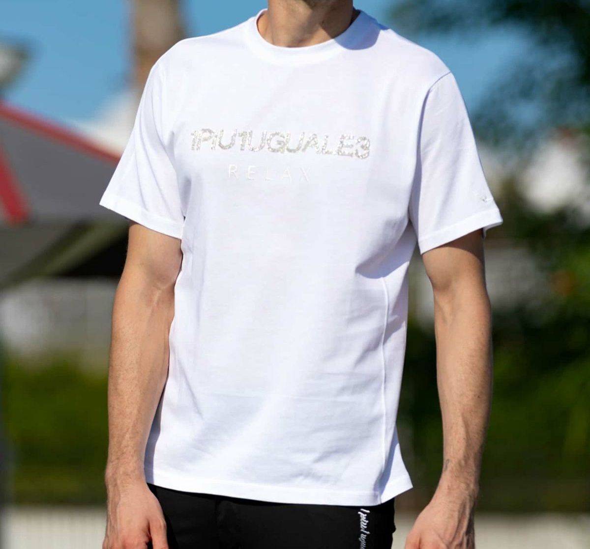 ビーズロゴ半袖Tシャツ | Tシャツ | ホワイト | メンズ