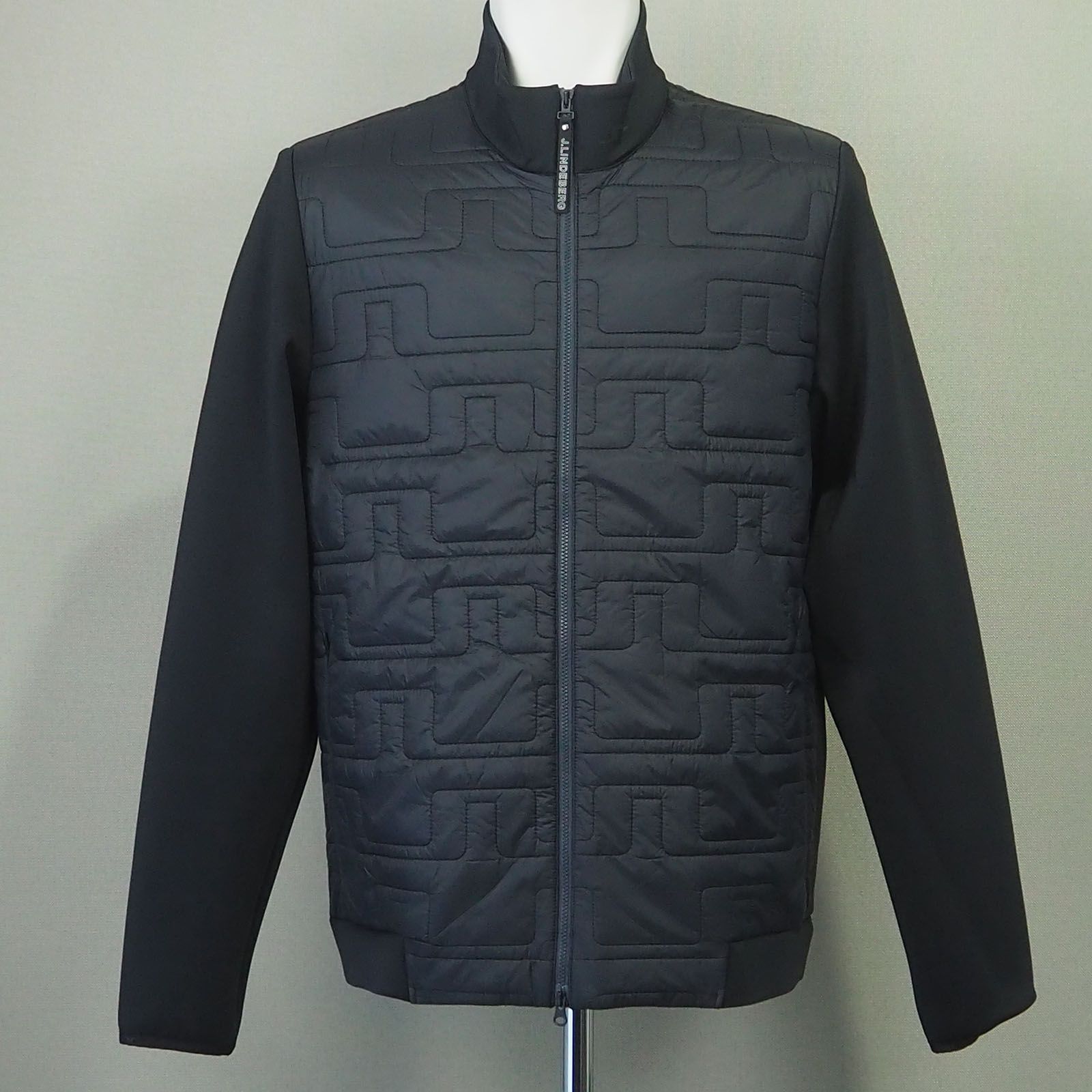 J.LINDEBERG - QUILT HYBRID JACKET | ブルゾン | ブラック | メンズ